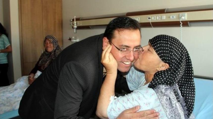 Ak Parti Milletvekili Gizligider, Hastanede Yatan Hastaları Ziyaret Etti