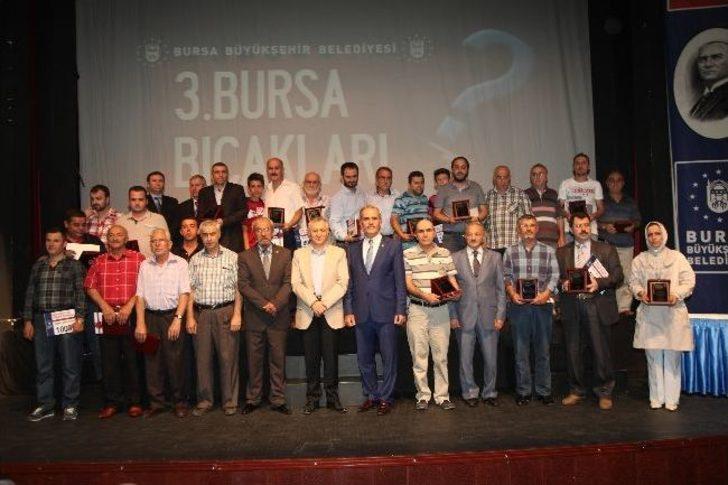 Bursa'da Bıçağın Sanatkarları Ödüllendirildi G5