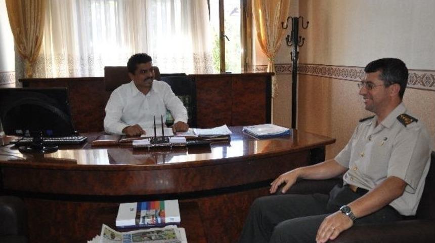 Jandarma Alay Komutanı Albay Harun Karabulut'tan İha'ya Ziyaret