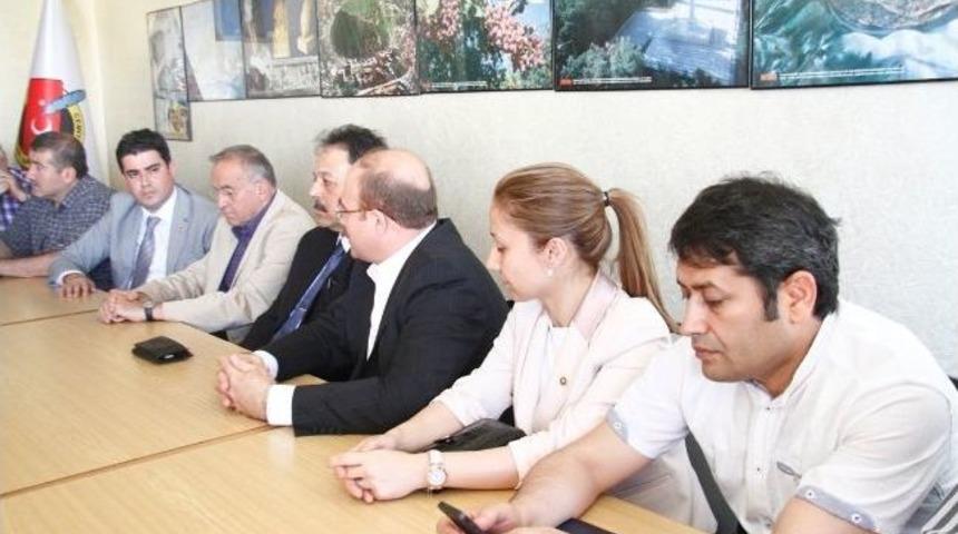 G&uuml;zelbey&rsquo;den Gazeteciler Cemiyetine Ziyaret