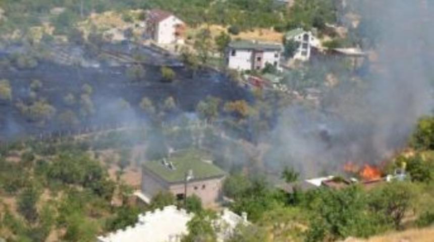 Bursa'da Anız Yangını