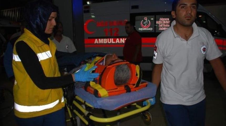 Y&uuml;ksekten D&uuml;şen İş&ccedil;i Yaralandı