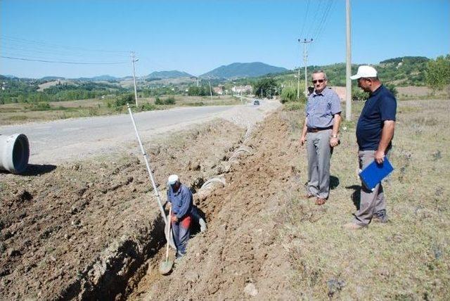 Çaycuma Belediyesinden Yağmur Suyu Şebeke Çalışması