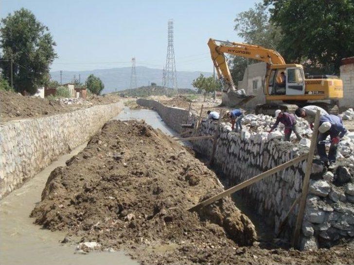 Germencik İl Çayı’nda Islah Çalışmaları Devam Ediyor G5