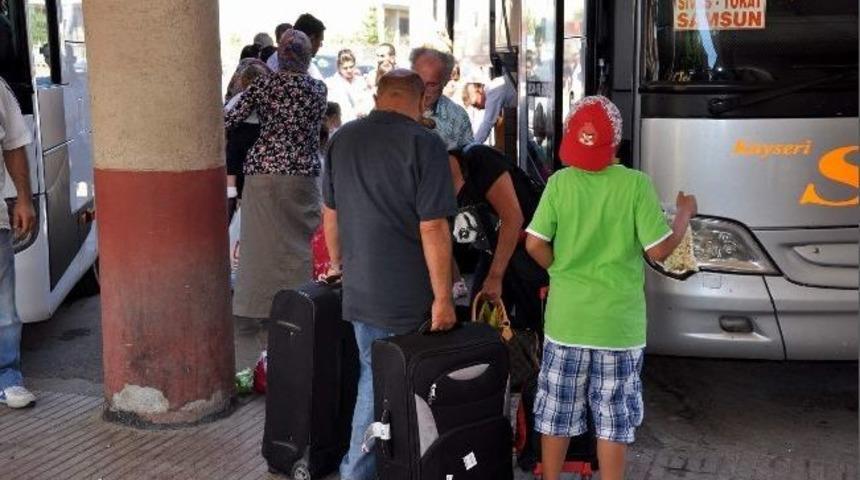 Bayram Tatil Telaşı Başladı