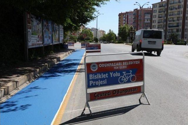 Odunpazarı Belediyesi’nin 'bisiklet Yolu' Projesi