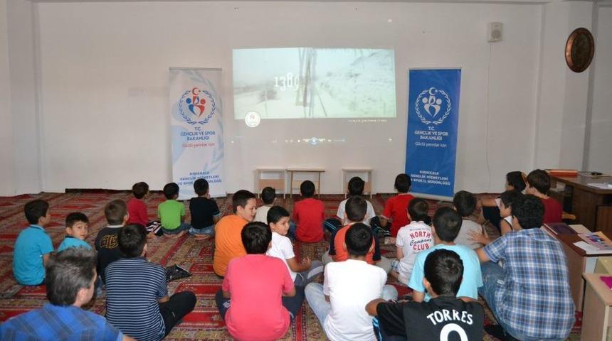 Kur&rsquo;an Kursu &Ouml;ğrencilerine Sarıkamış Anlatılıyor