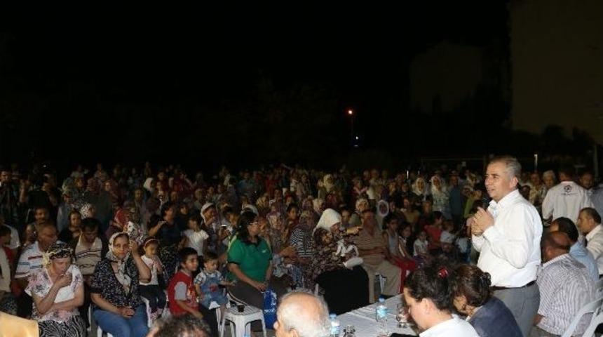 Başkan Zolan, İftar Sonrası Mahalleleri Geziyor