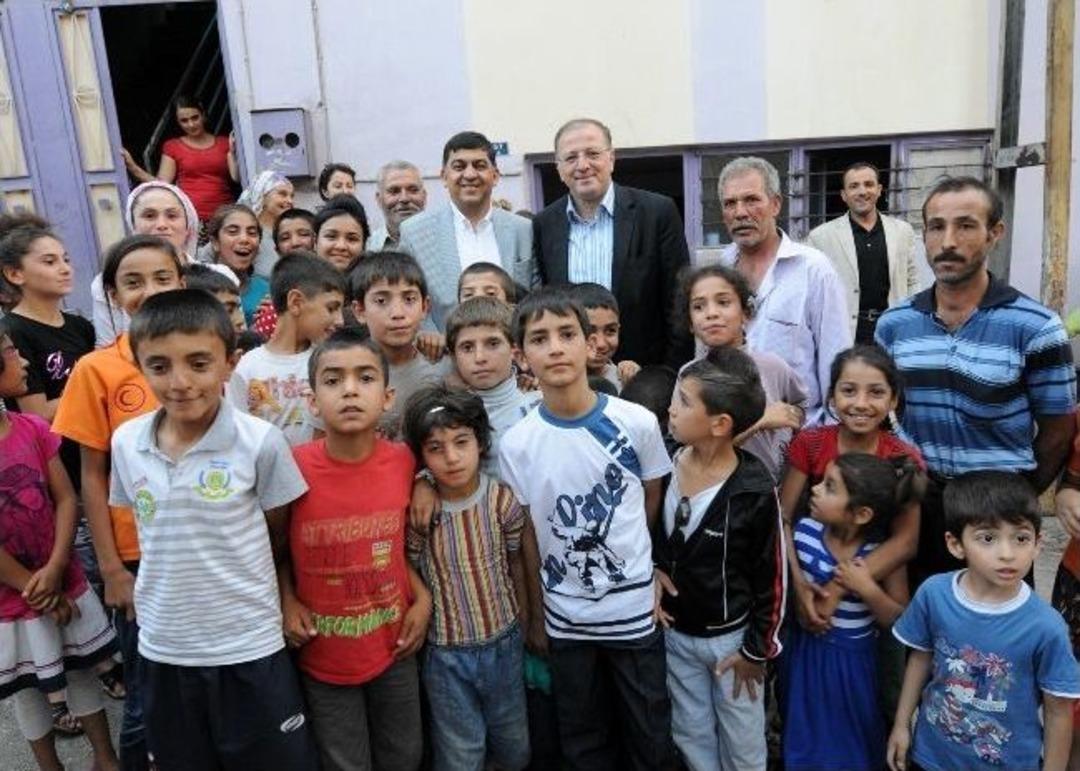 Milletvekili Nejat Ko&ccedil;er İle Başkan Fadıloğlu Aile Ziyaretlerinde