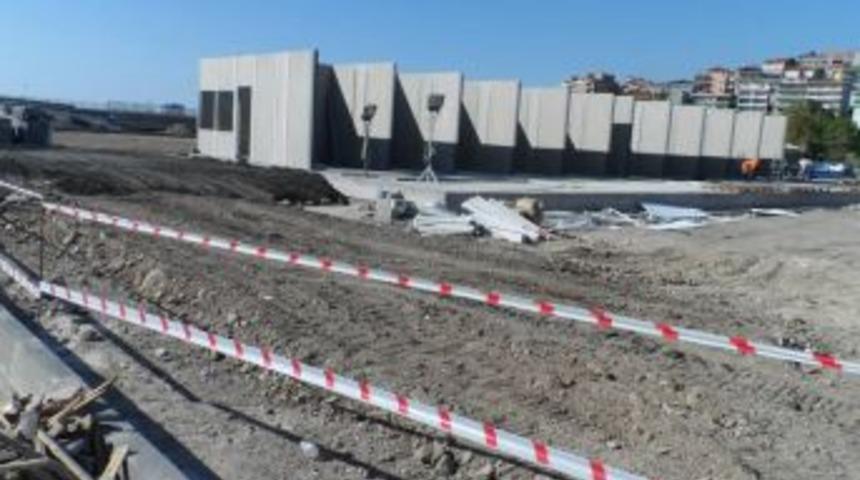 Otob&uuml;s Terminali Montajına başlandı