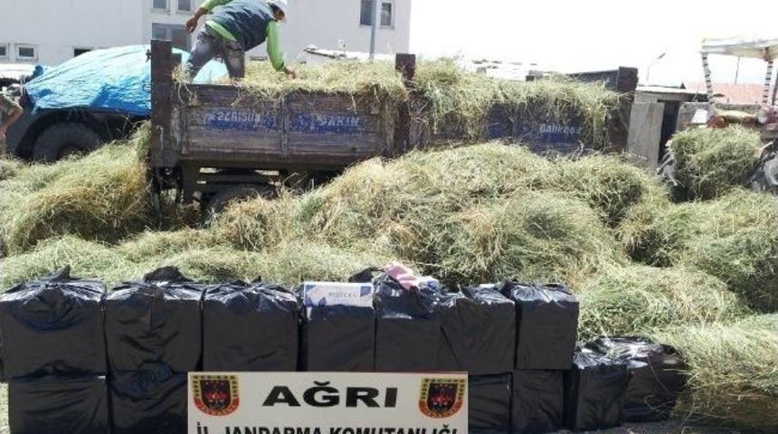 Ağrı&rsquo;da 69 Bin 130 Paket Ka&ccedil;ak Sigara Ele Ge&ccedil;irildi