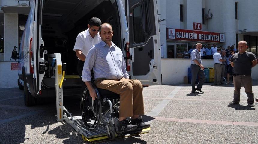 Balıkesir Belediyesi'nden Engellilere Engelsiz Taksi Hizmeti