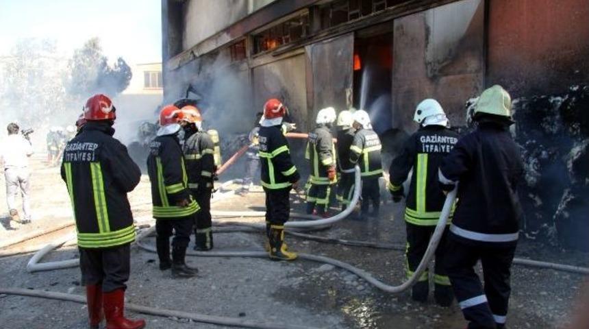 Gaziantep&rsquo;te Fabrika Yangını
