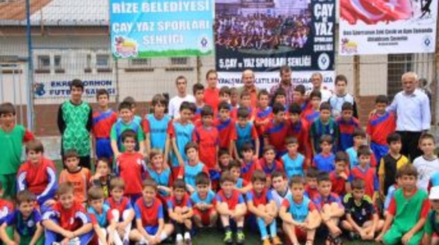 Rize'de 5. Yaz Spor Şenliği Başladı