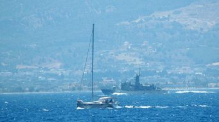 Sahil G&uuml;venlik Bodrum'da Ka&ccedil;akları Aramaya Devam Ediyor