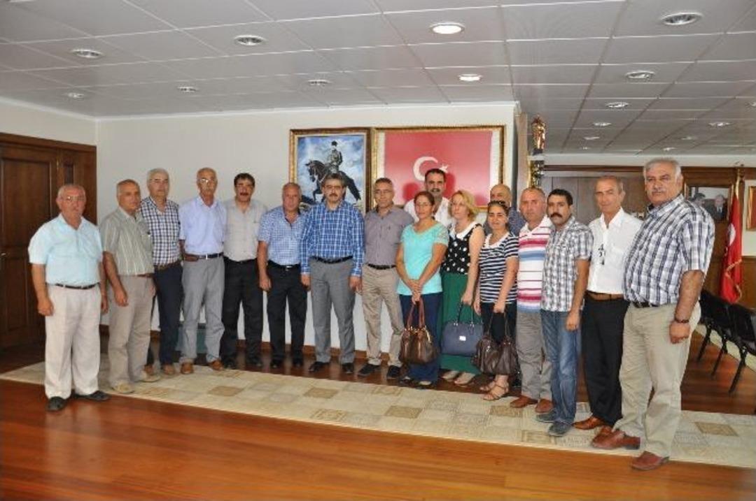 Alevilerden Başkan Alıcık&rsquo;a Teşekk&uuml;r Ziyareti