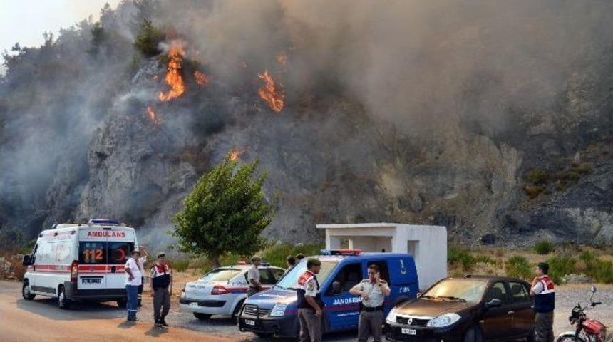 S&ouml;ke&rsquo;de Orman Yangını