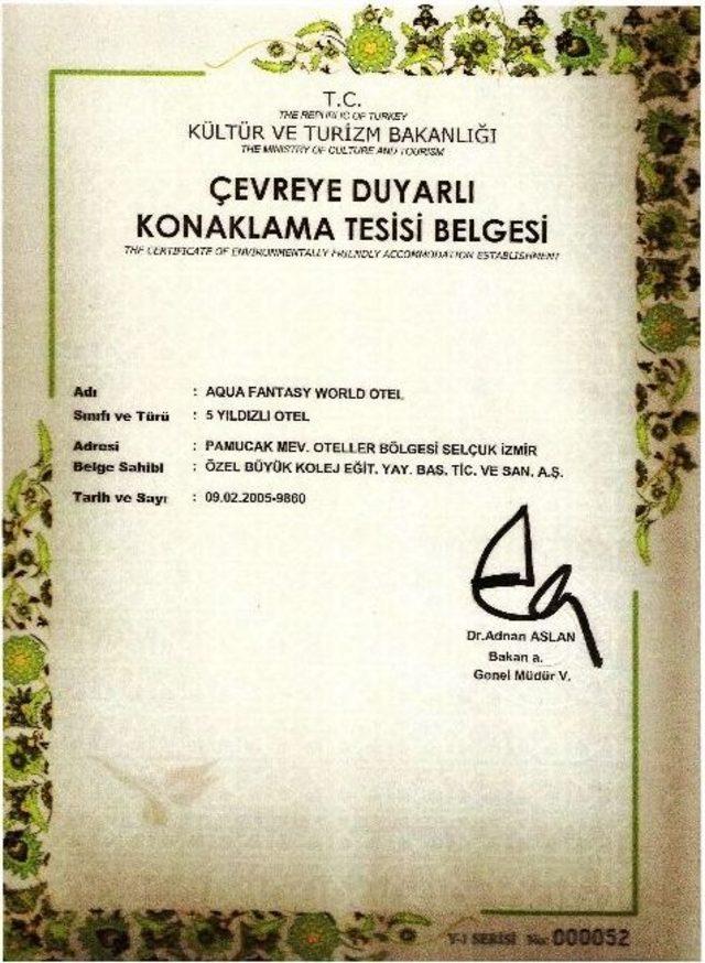 Aqua Fantasy&rsquo;e &Ccedil;evre &Ouml;d&uuml;l&uuml; 2