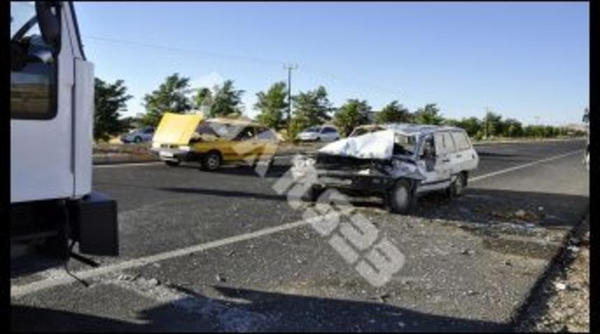 Elazığ'da trafik kazası 5 yaralı