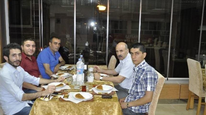 Siverek Emniyet M&uuml;d&uuml;r&uuml;nden Basına Veda Ziyareti