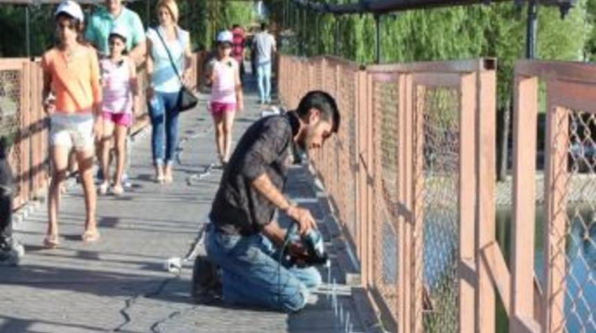 Avanos Tahta K&ouml;pr&uuml;&rsquo;de Bakım &Ccedil;alışması