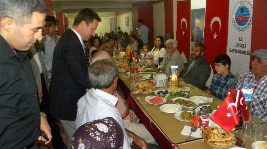 Develi Kaymakamlığı&rsquo;ndan Şehit Ailelerine İftar