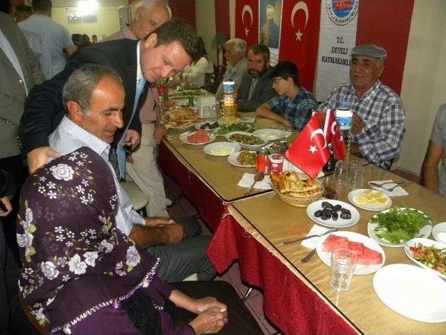 Develi Kaymakamlığı’ndan Şehit Ailelerine İftar