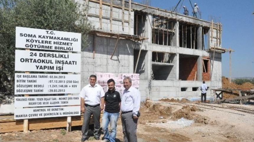 Soma'da Eğitim Yuvaları Y&uuml;kseliyor