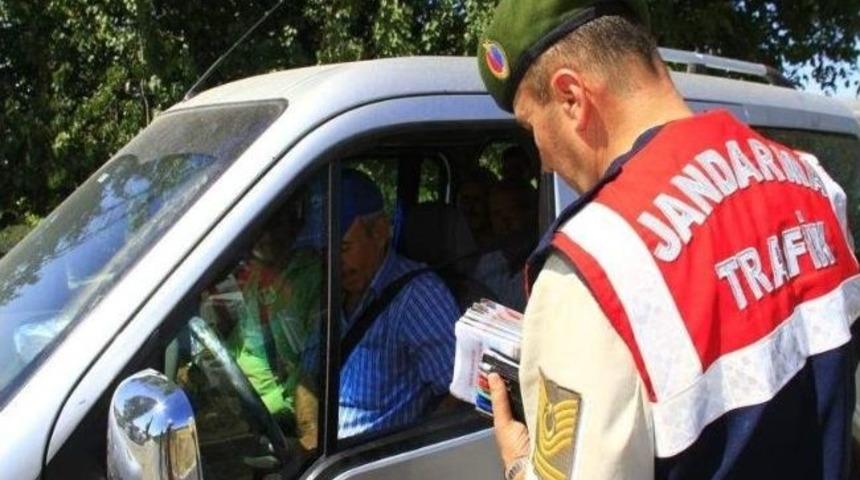 Amasya&rsquo;da Jandarmadan Bilin&ccedil;li Toplum G&uuml;venli Trafik Projesi