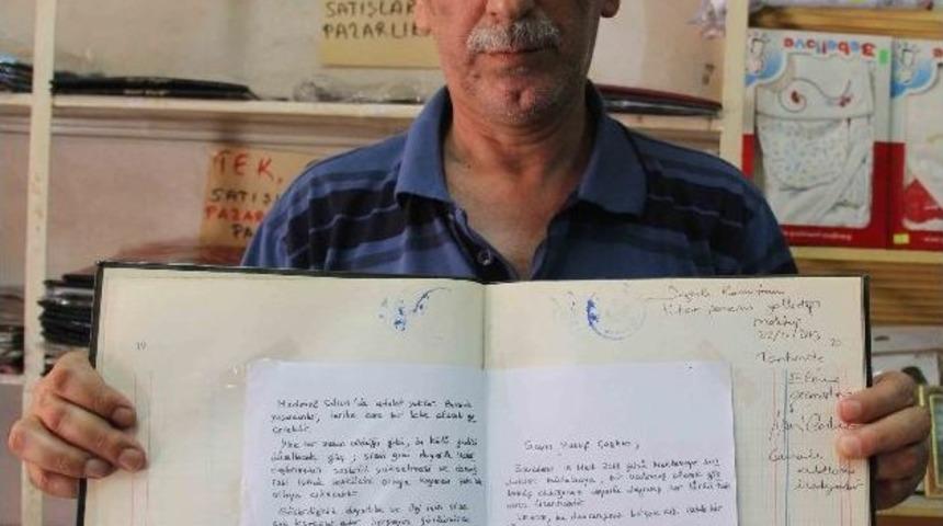 (&ouml;zel Haber) İlker Başbuğ&rsquo;dan Adanalı Esnafa Mektup