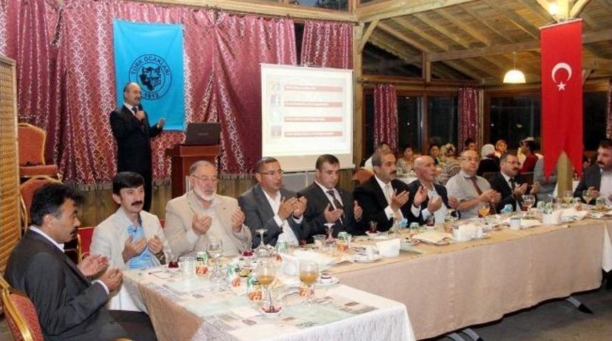 Başkan &Uuml;rg&uuml;p, Sivas T&uuml;rk Ocakları Mensuplarıyla İftarda Buluştu