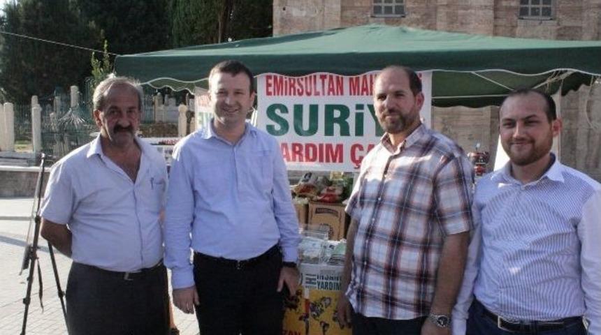 Ak Parti Osmangazi&rsquo;den Suriyelilere Ramazan Yardımı