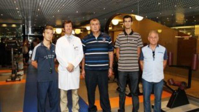 Faik Karayev, Acıbadem Fulya Hastanesi Sporcu Sağlığı Merkezi'ni Ziyaret Etti