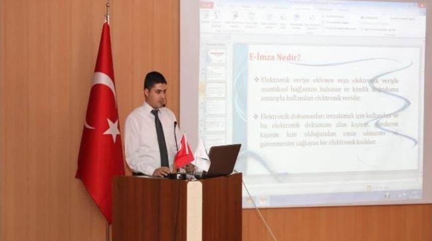 Be&uuml;&rsquo;de &lsquo;elektronik İmza&rsquo; Konulu Seminer