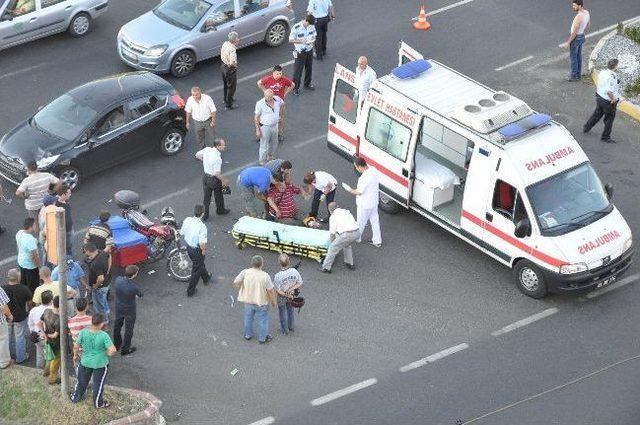 Nazilli’de Zincirleme Trafik Kazası; 1 Yaralı