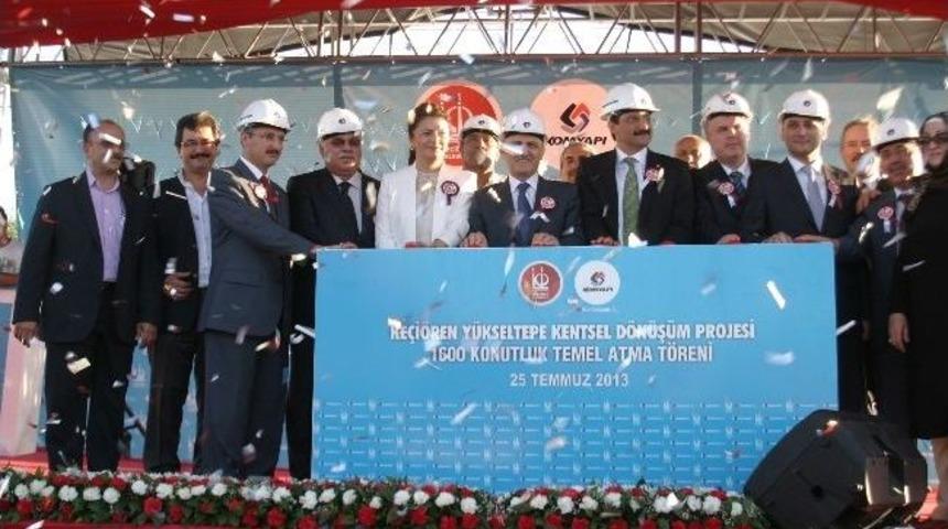 Komyapı, Ke&ccedil;i&ouml;ren'de 1600 Konutun Temelini Attı