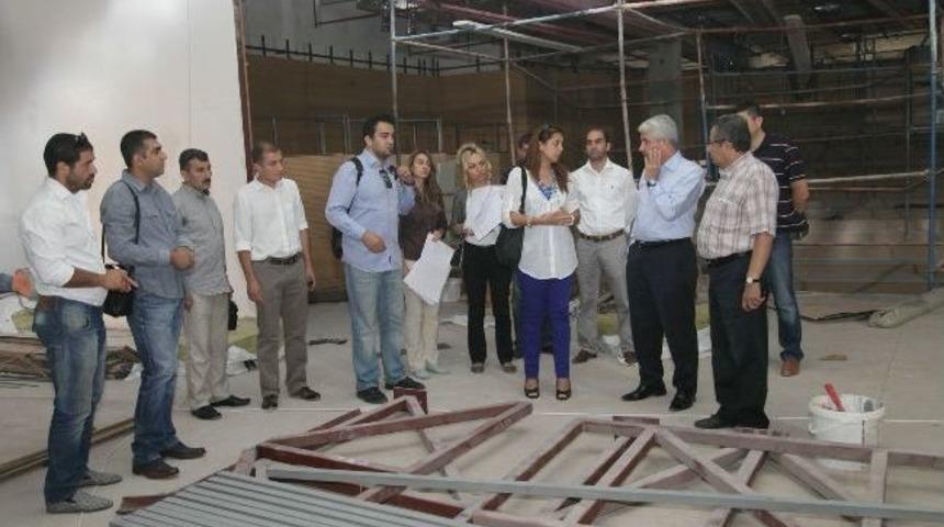 Sakallı, Hasan Polatkan K&uuml;lt&uuml;r Merkezi&rsquo;ni İnceledi