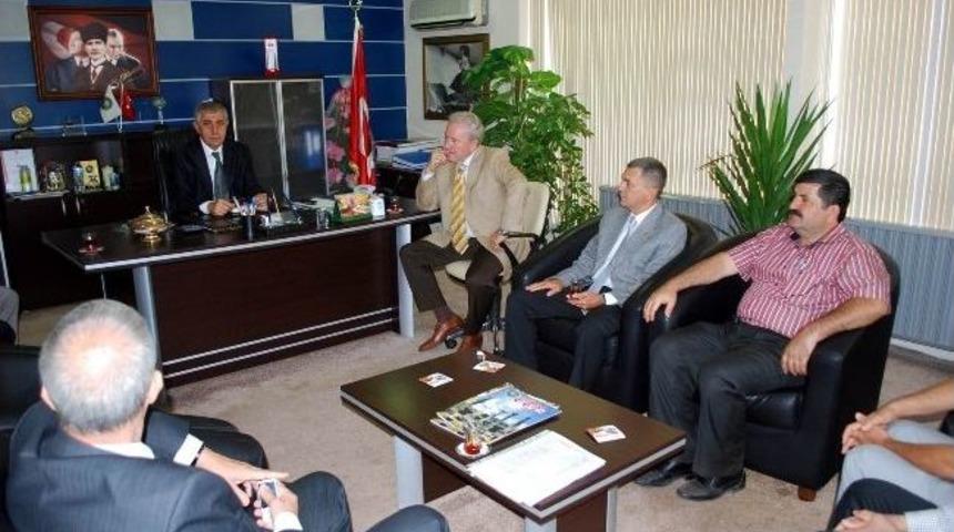 Manisa Milletvekili &Ouml;z Ve Belediye Başkanı Okay, Tso Y&ouml;netimini Ziyaret Etti