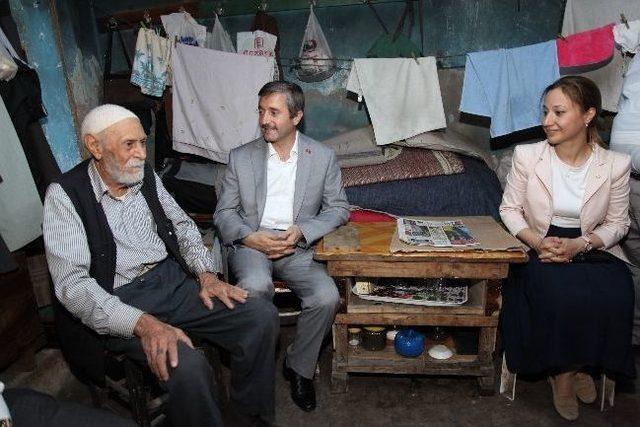 Milletvekili Bakbak İle Başkan Tahmazoğlu, Aile Ziyaretlerinde