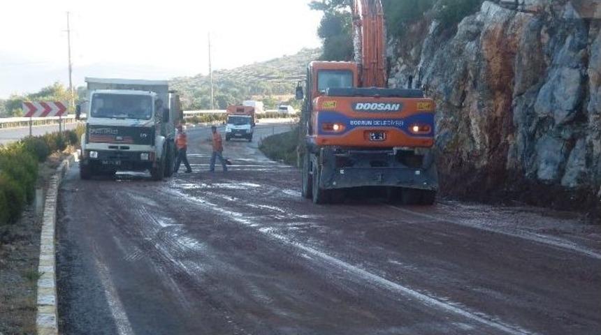 Bodrum&rsquo;da Tamir Edilen İ&ccedil;me Suyu Hattına Su Verilmeye Başlandı