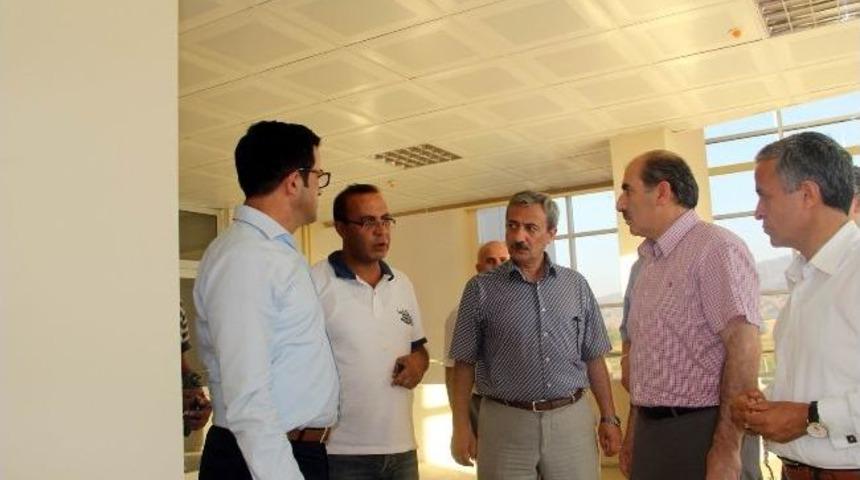 Yurttaş &Ouml;ğrenci Yurdunda İncelemelerde Bulundu