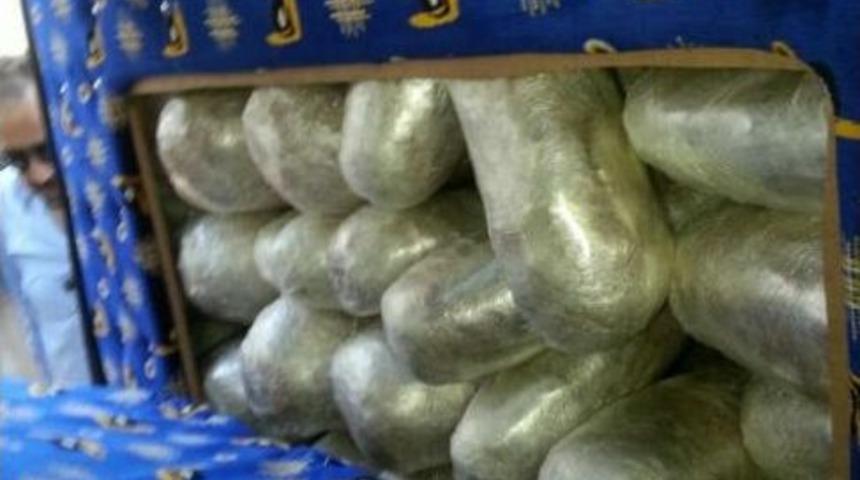 Kamyonetin Zulasında 195 Kilo Esrar Ele Ge&ccedil;irildi