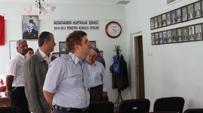 Akdağmadeni Kaymakamı Sarıibrahim'den Veda Ziyareti