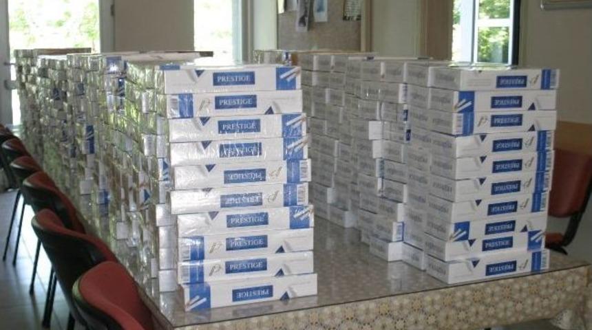 Emanet Kamyonetle Ka&ccedil;ak Sigara Sevkiyatı