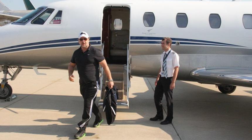 Russell Crowe, '&Ccedil;anakkale' Filmi I&ccedil;in İstanbul'da