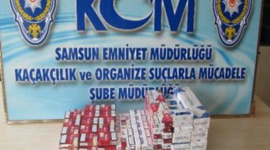 228 Paket Ka&ccedil;ak Sigarayla Yakalandı