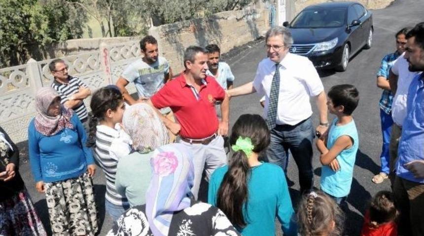 Bandırma'da Asfalt &Ccedil;alışmaları...