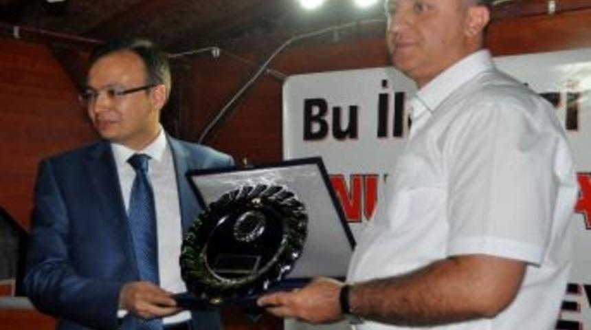 Cihanbeyli Kaymakamına Veda Yemeği