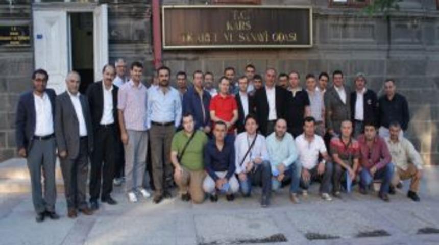 TAGİD &Uuml;yesi Işadamları Yatırım I&ccedil;in KTSO Ve KARSİAD'ı Ziyaret Etti