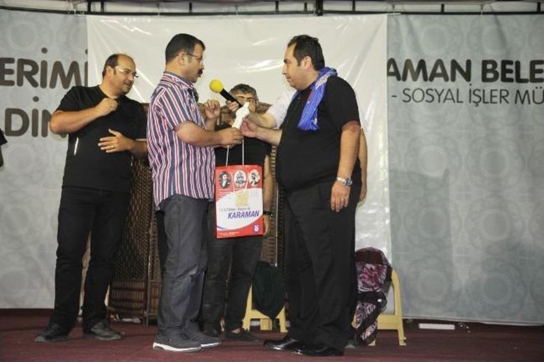 Karaman Kalesi'nde 'neşeli Muhabbetler' Oyunu Sahnelendi